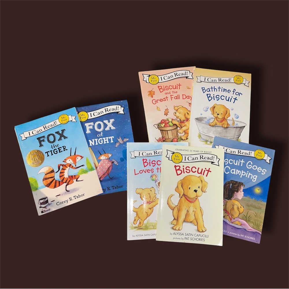 My First I Can Read Books Biscuit Fox 7 Paper Back Books